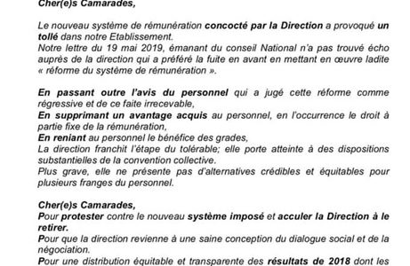 FO Société Générale soutient l’appel à la grève des salariés de la Société Générale du Maroc ! FO Société Générale soutient l’appel à la grève des salariés de la Société Générale du Maroc !