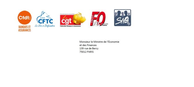 Lettre au ministre de l’économie. Lettre au ministre de l’économie.