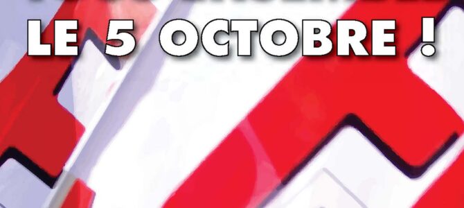 Se faire entendre le 5 octobre !